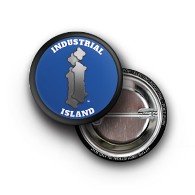Industrial Island Logo Lapel Pins
