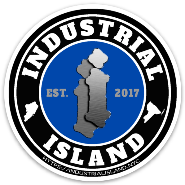 Industrial Island Circle Monogram Logo