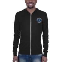 Unisex zip hoodie
